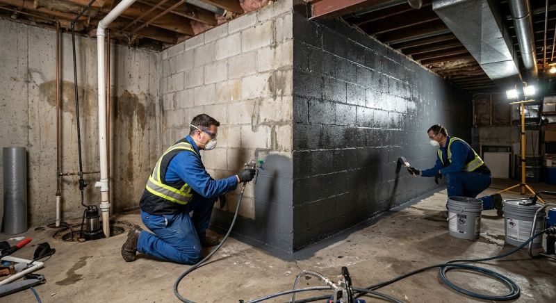 Basement Concrete Sealing in Greenville, SC