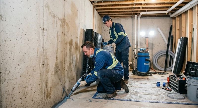 Basement Foundation Sealing in Greenville, SC
