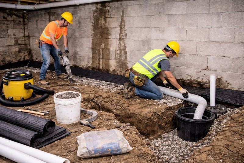 Basement Seepage Repair in Montgomery, AL