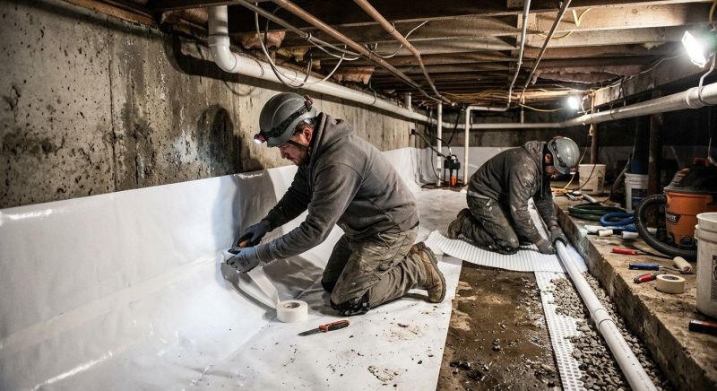 Basement Walls Waterproofing in Fort Wayne, IN