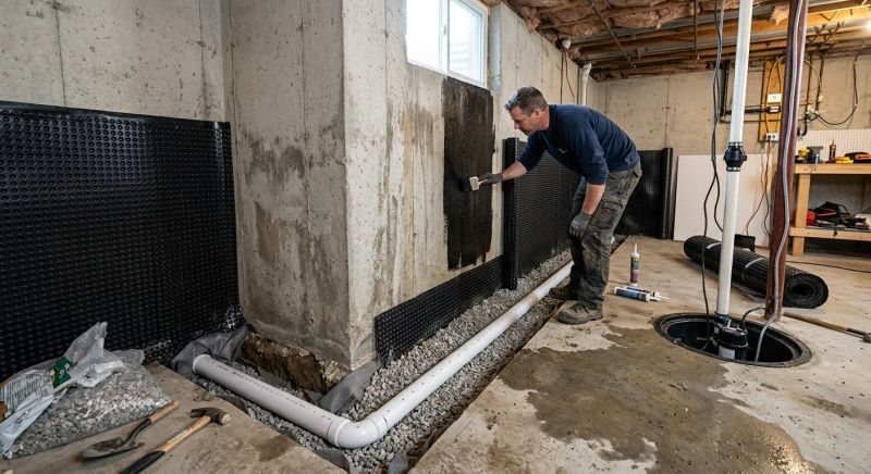 Basement Waterproofing in Greenville, SC