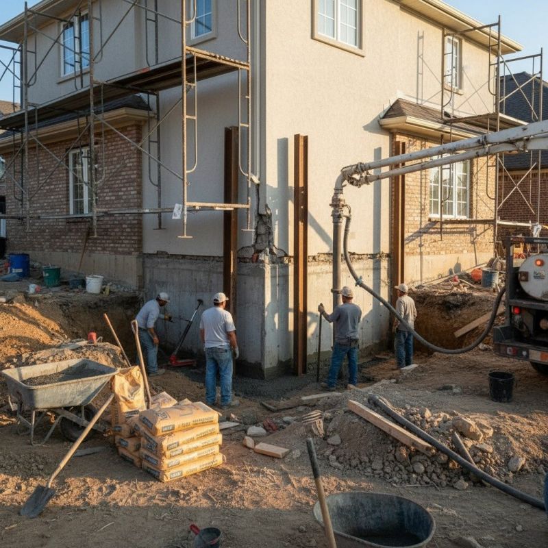 Concrete Foundation Leveling