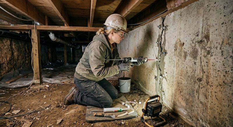 Crawlspace Foundation Repair in Fort Collins, CO