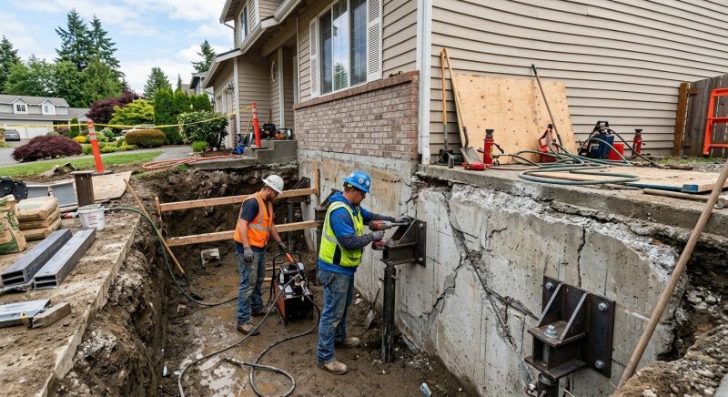 Home Foundation Repair in Greenville, SC