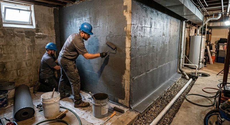 Wall Waterproofing in Grand Rapids, MI