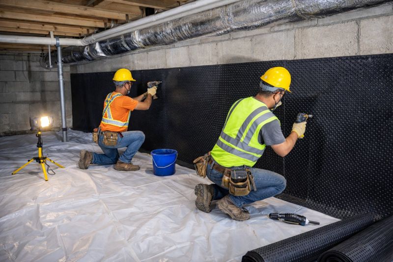Wall Waterproofing in Greenville, SC